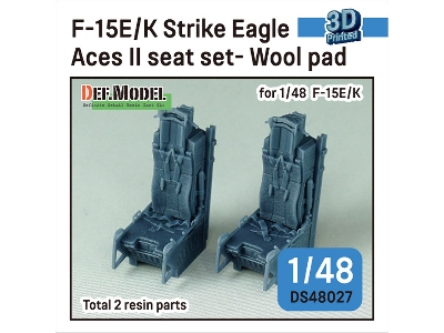 F-15e/K Strike Eagle Aces Ii Seat Set - Wool Pad - zdjęcie 1