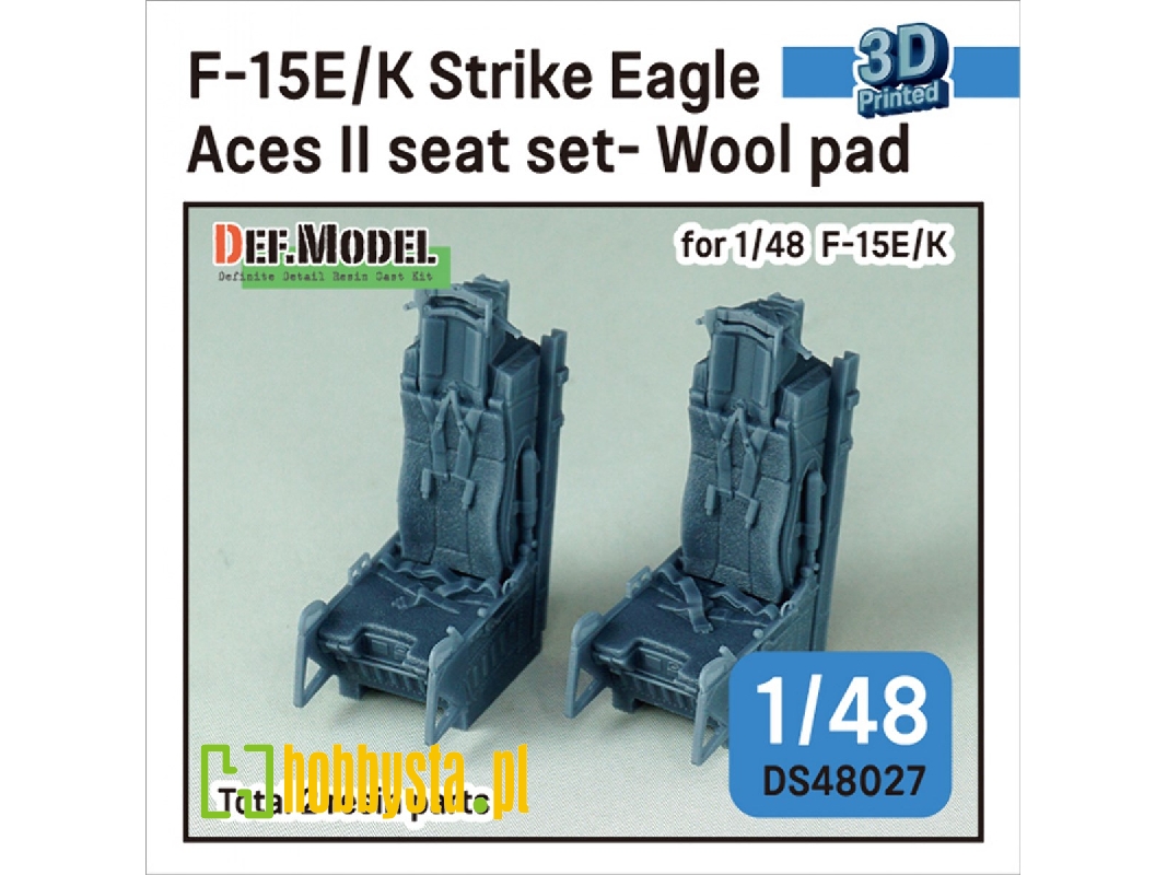 F-15e/K Strike Eagle Aces Ii Seat Set - Wool Pad - zdjęcie 1 F-15e/K Strike Eagle Aces Ii Seat Set - Wool Pad - zdjęcie 1