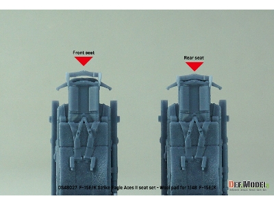 F-15e/K Strike Eagle Aces Ii Seat Set - Wool Pad - zdjęcie 4