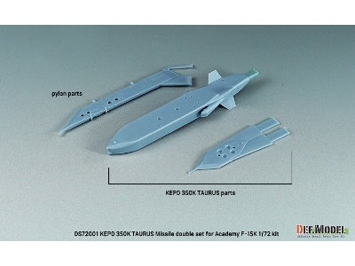 Kepd 350k Taurus Missile Double Set (For Academy F-15k) - zdjęcie 5