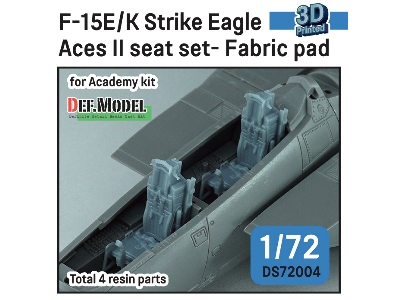 F-15e/K Strike Eagle Aces Ii Seat Set - Fabric Pad - zdjęcie 1