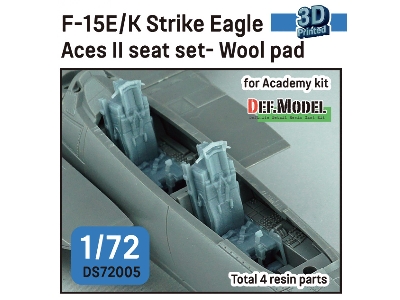 F-15e/K Strike Eagle Aces Ii Seat Set - Wool Pad - zdjęcie 1