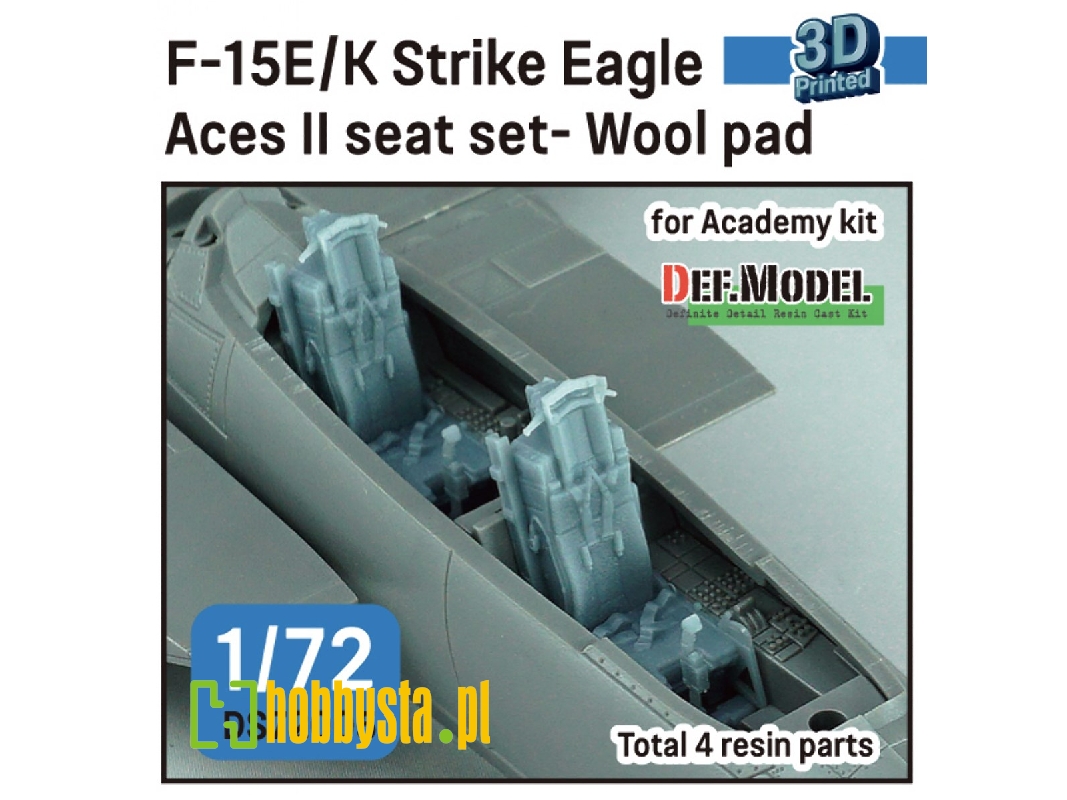 F-15e/K Strike Eagle Aces Ii Seat Set - Wool Pad - zdjęcie 1