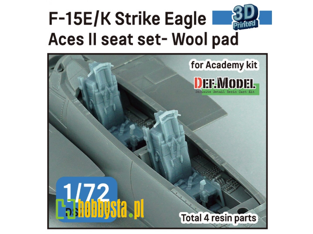 F-15e/K Strike Eagle Aces Ii Seat Set - Wool Pad - zdjęcie 1 F-15e/K Strike Eagle Aces Ii Seat Set - Wool Pad - zdjęcie 1
