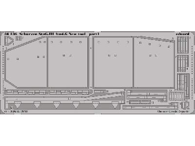  Schurzen StuG. III Ausf. G new tool 1/35 - Dragon - blaszki - zdjęcie 2