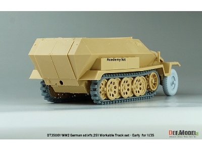 Ww2 Sd.Kfz.251 Workable Track Set - Early Type - zdjęcie 6