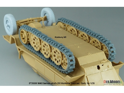 Ww2 Sd.Kfz.251 Workable Track Set - Early Type - zdjęcie 15