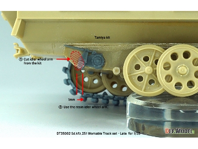 Ww2 Sd.Kfz.251 Workable Track Set - Late Type - zdjęcie 3