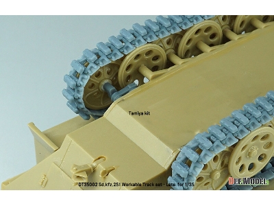 Ww2 Sd.Kfz.251 Workable Track Set - Late Type - zdjęcie 4