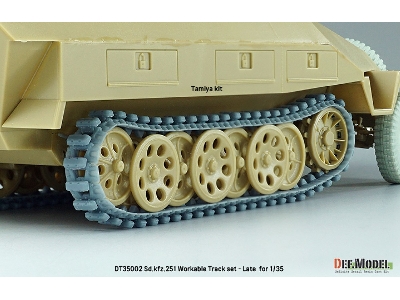 Ww2 Sd.Kfz.251 Workable Track Set - Late Type - zdjęcie 11