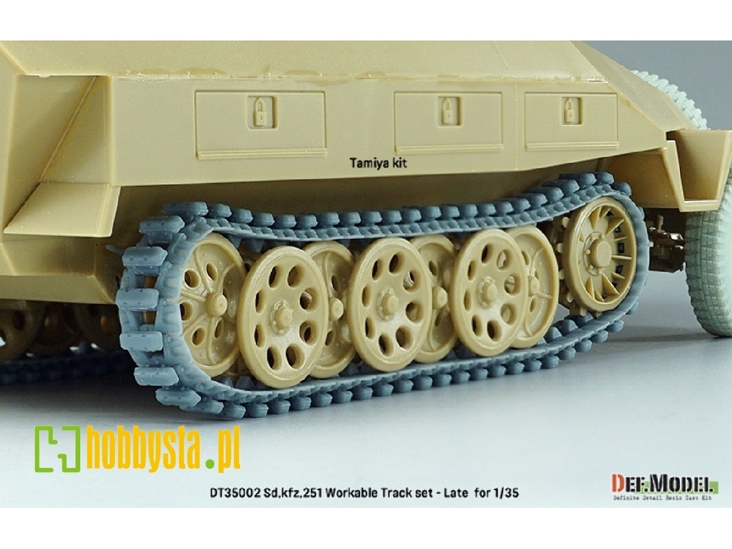 Ww2 Sd.Kfz.251 Workable Track Set - Late Type