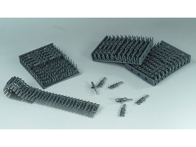 Ww2 Pz.Iii/Iv 40cm Workable Track Set - Winterketten For Pz.Iii Kit - zdjęcie 3