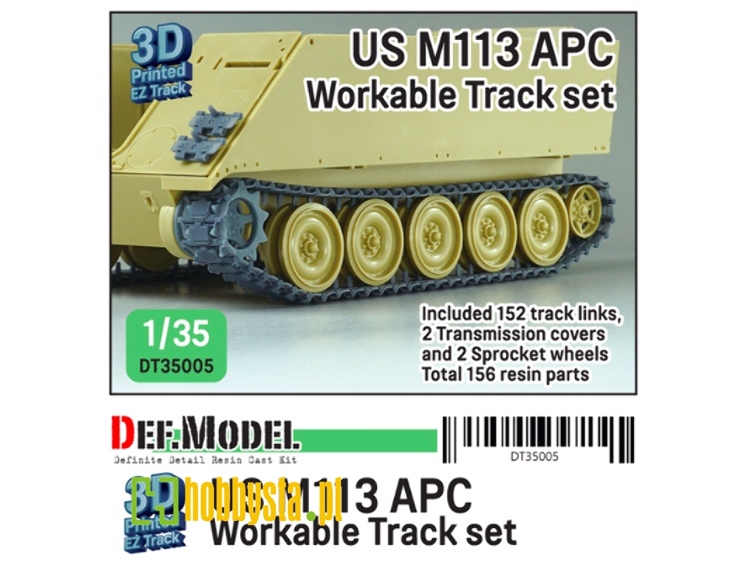 Us M113 Apc Workable Track Set - zdjęcie 1 Us M113 Apc Workable Track Set - zdjęcie 1