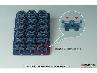 Us M113 Apc Workable Track Set - zdjęcie 4