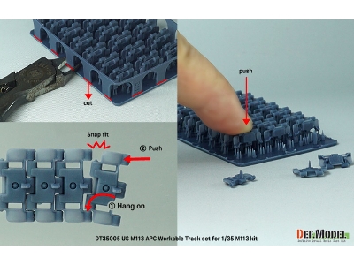 Us M113 Apc Workable Track Set - zdjęcie 7