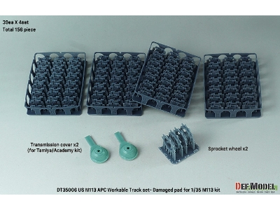 Us M113 Apc Workable Track Set For M113 Kit - zdjęcie 2