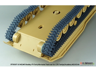 Us M2/M3 Bradley Early Workable Track Set (For Tamiya/Academy) - zdjęcie 11