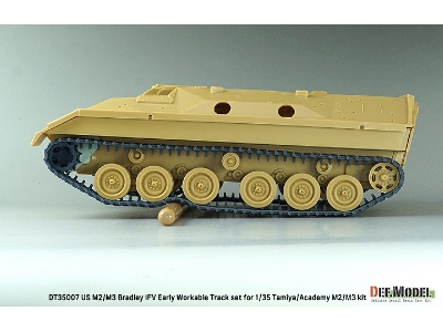 Us M2/M3 Bradley Early Workable Track Set (For Tamiya/Academy) - zdjęcie 14