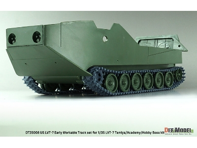 Us Lvt-7 Early Workable Track Set (For Tamiya/Academy Hobby Boss) - zdjęcie 9