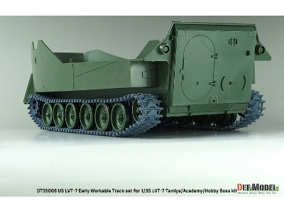 Us Lvt-7 Early Workable Track Set (For Tamiya/Academy Hobby Boss) - zdjęcie 10