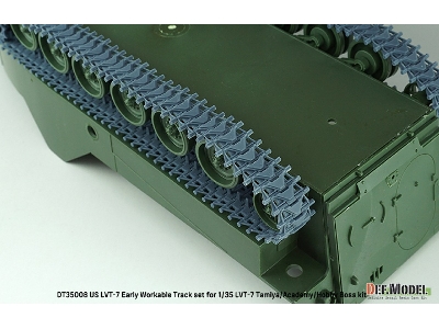 Us Lvt-7 Early Workable Track Set (For Tamiya/Academy Hobby Boss) - zdjęcie 11