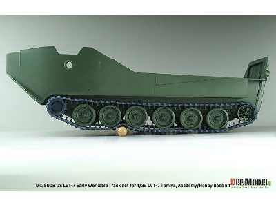 Us Lvt-7 Early Workable Track Set (For Tamiya/Academy Hobby Boss) - zdjęcie 14