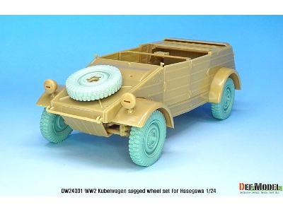Ww2 Kubelwagen Sagged Wheel Set - zdjęcie 6