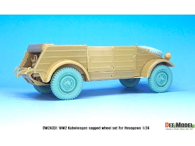 Ww2 Kubelwagen Sagged Wheel Set - zdjęcie 9