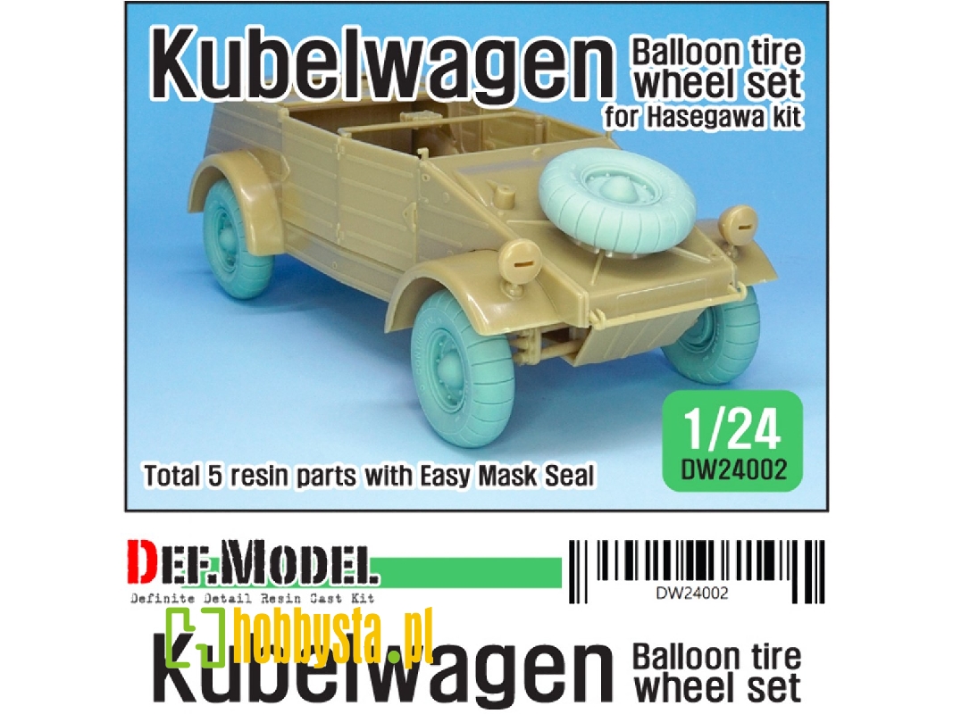 Ww2 Kubelwagen Balloon Tire Wheel Set - zdjęcie 1 Ww2 Kubelwagen Balloon Tire Wheel Set - zdjęcie 1
