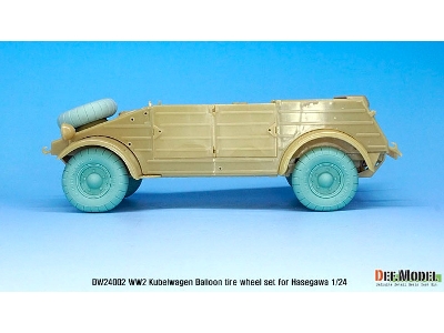 Ww2 Kubelwagen Balloon Tire Wheel Set - zdjęcie 8