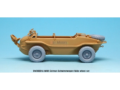 Schwimmwagen Wide Tire(Continental)-sagged (For Tamiya 1/35) - zdjęcie 5