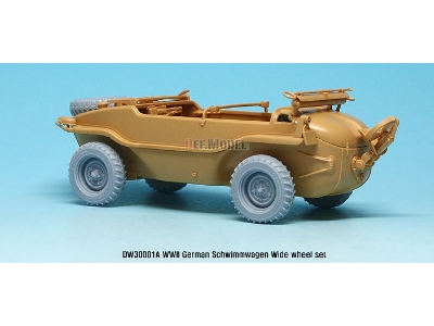 Schwimmwagen Wide Tire(Continental)-sagged (For Tamiya 1/35) - zdjęcie 7