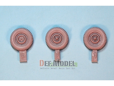 Willys Mb 4x4 Truck Wheel Set (For Tamiya 1/35) - zdjęcie 2