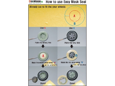 Willys Mb 4x4 Truck Wheel Set (For Tamiya 1/35) - zdjęcie 8