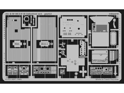  SCUD B interior 1/35 - Dragon - blaszki - zdjęcie 1