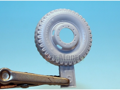 German L4500 Truck Wheel Set (For Zvezda 1/35) - zdjęcie 5
