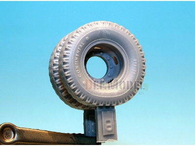 German L4500 Truck Wheel Set (For Zvezda 1/35) - zdjęcie 6