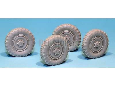 German Sd.Kfz.222 Wheel Set (For Hobbyboss 1/35) - zdjęcie 5