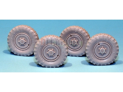 German Sd.Kfz.222 Wheel Set (For Hobbyboss 1/35) - zdjęcie 6