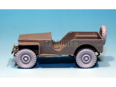 U.K. Bantam Early Wheel Set (For Miniart 1/35) - zdjęcie 4