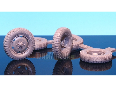 German Steyr 1500a Wheel Set (For Tamiya 1/35) - zdjęcie 4