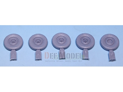 Us 1/4 Ton 'early' Wheel Set (For Willys/Ford Gpa/Bantam 1/35) - zdjęcie 2
