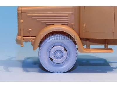 German Bussing-nag L4500s Sagged Wheel Set (For Afvclub 1/35) - zdjęcie 10