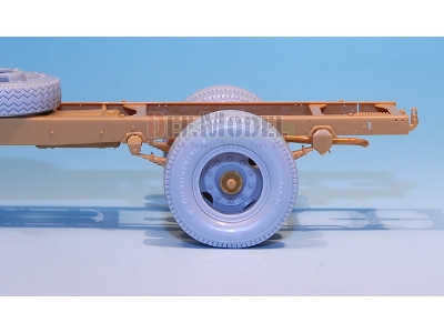 German Bussing-nag L4500s Sagged Wheel Set (For Afvclub 1/35) - zdjęcie 11