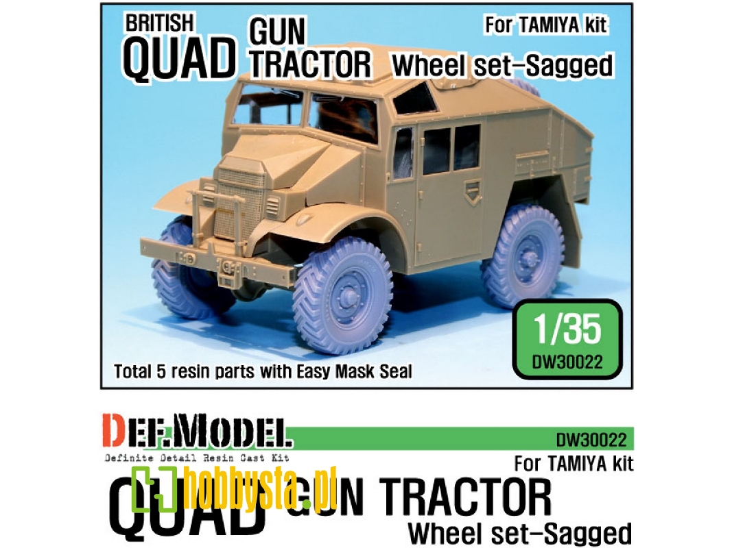 Uk Quad Gun Truck Wheel Set (For Tamiya 1/35) - zdjęcie 1 Uk Quad Gun Truck Wheel Set (For Tamiya 1/35) - zdjęcie 1