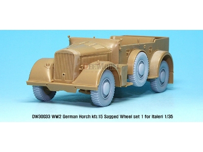 German Horch Kfz.15 Wheel Set 1 ( For Italeri 1/35) - zdjęcie 6