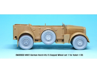 German Horch Kfz.15 Wheel Set 1 ( For Italeri 1/35) - zdjęcie 7