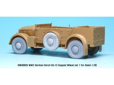 German Horch Kfz.15 Wheel Set 1 ( For Italeri 1/35) - zdjęcie 10