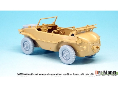 German Wagen Wheel Set 2(Dw30003) (For Tamiya/Afv Club 1/35) - zdjęcie 10