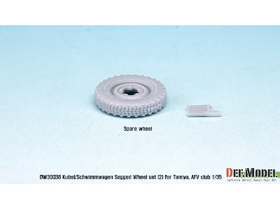 German Wagen Wheel Set 2(Dw30003) (For Tamiya/Afv Club 1/35) - zdjęcie 11